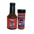 Spice Isle Sauces Tropical Heat Gourmet Sauce and Seasoning/Rub Combo Pack