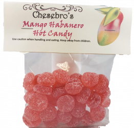 Mango Habanero Hot Hard Candy Drops 4.5 oz