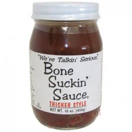 Bone Suckin' BBQ Sauce- Thick Regular, 16oz