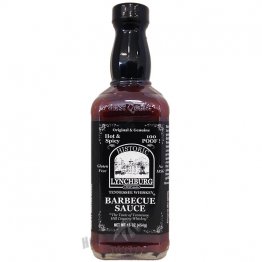 Lynchburg Tennessee Whiskey BBQ Sauce- Hot N Spicy (100 Poof), 16oz