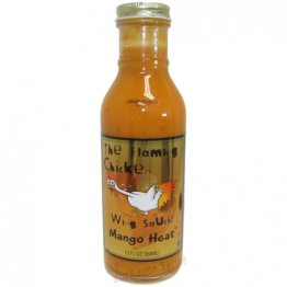 The Flaming Chicken Mango Heat Wing Sauce, 12oz