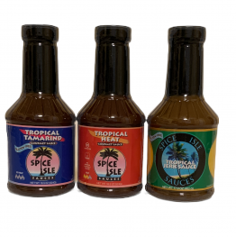 Spice Isle Sauces Tropical Sauce 3-Pack