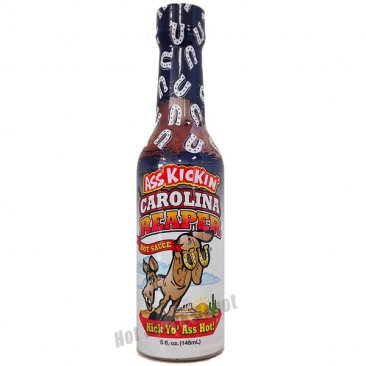 Ass Kickin' Carolina Reaper Hot Sauce, 5oz
