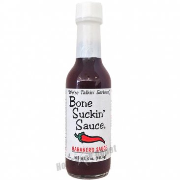 Bone Suckin' Habanero Hot Sauce, 5oz  (BBE Nov 2019)