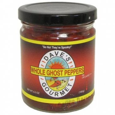 Dave's Whole Ghost Peppers, 6.5oz