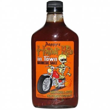 Pappy's Hottest Ride in Town BBQ Sauce, 12.7oz