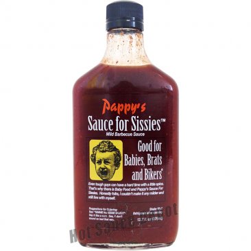 Pappy's Sauce for Sissies BBQ Sauce, 12.7oz