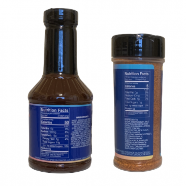 Spice Isle Sauces Tropical Tamarind Gourmet Sauce and Seasoning/Rub Combo Pack