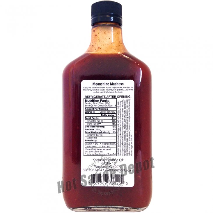 Hot Sauce Depot > Hot Sauce Brands > Pappy's Moonshine Madness BBQ