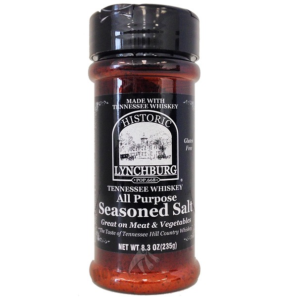 Lynchburg Tennessee Whiskey All Purpose Seasoning Salt, 8oz
