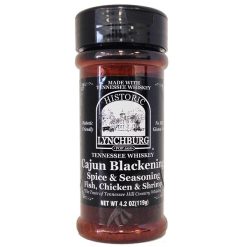 Lynchburg Tennessee Whiskey Cajun Blackening Spice & Seasoning, 4.2oz