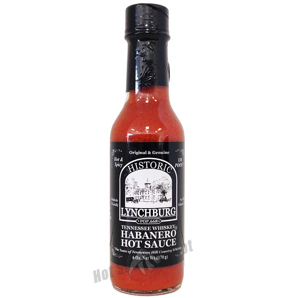 Lynchburg Tennessee Whiskey Habanero Hot Sauce, 6oz