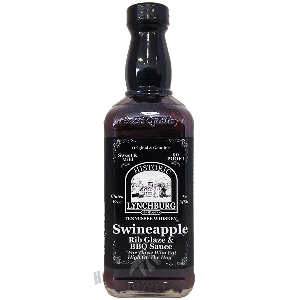Lynchburg Tennessee Whiskey Swineapple Rib Glaze-Mild, 16oz