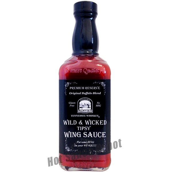 Lynchburg Tennessee Whiskey Wild & Wicked Tipsy Wing Sauce, 15oz
