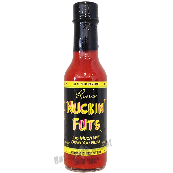 Nuckin' Futs Hot Sauce, 6oz