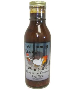 The Flaming Chicken Heart of the Caribbean Jerk Wing Sauce, 12oz