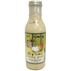The Flaming Chicken Creamy Garlic Parmesan Wing Sauce, 12oz