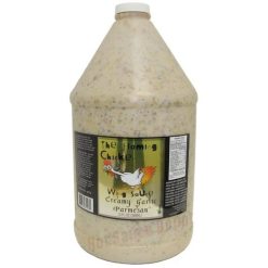 The Flaming Chicken Creamy Garlic Parmesan Wing Sauce, 1 Gallon