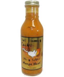 The Flaming Chicken Mango Heat Wing Sauce, 12oz
