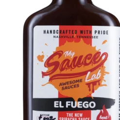 My Sauce Lab El Fuego hot sauce 200 ml bottle